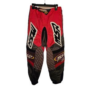 Vintage 90s MSR System6 Racing Pants Motocross Dirt bike Gear Size 30
